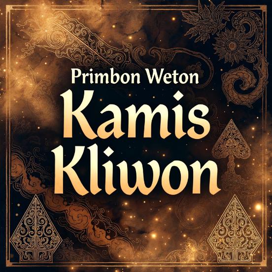 Weton Kamis Kliwon