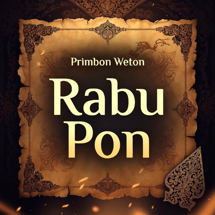 Weton Rabu Pon