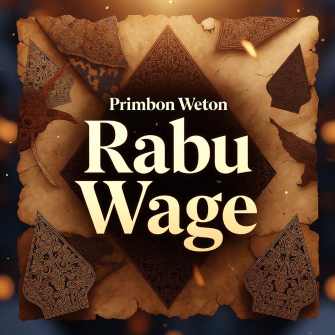 Weton Rabu Wage