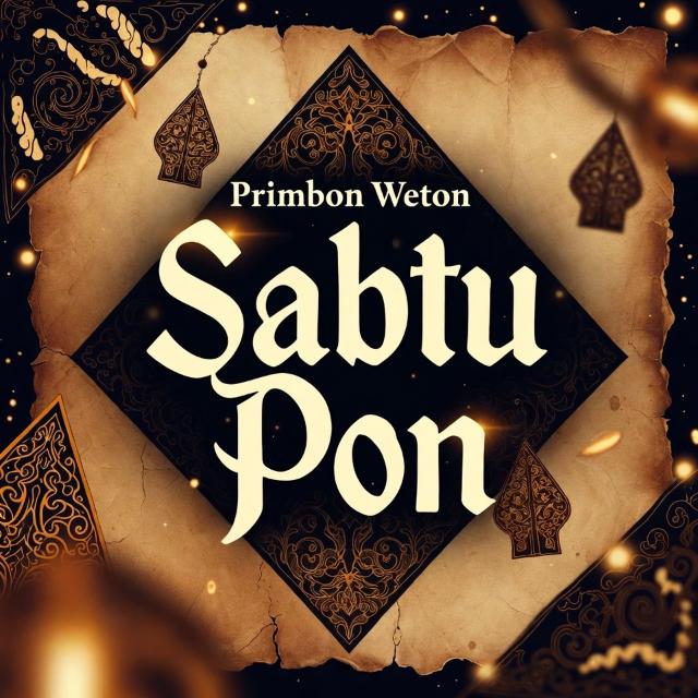 Weton Sabtu Pon